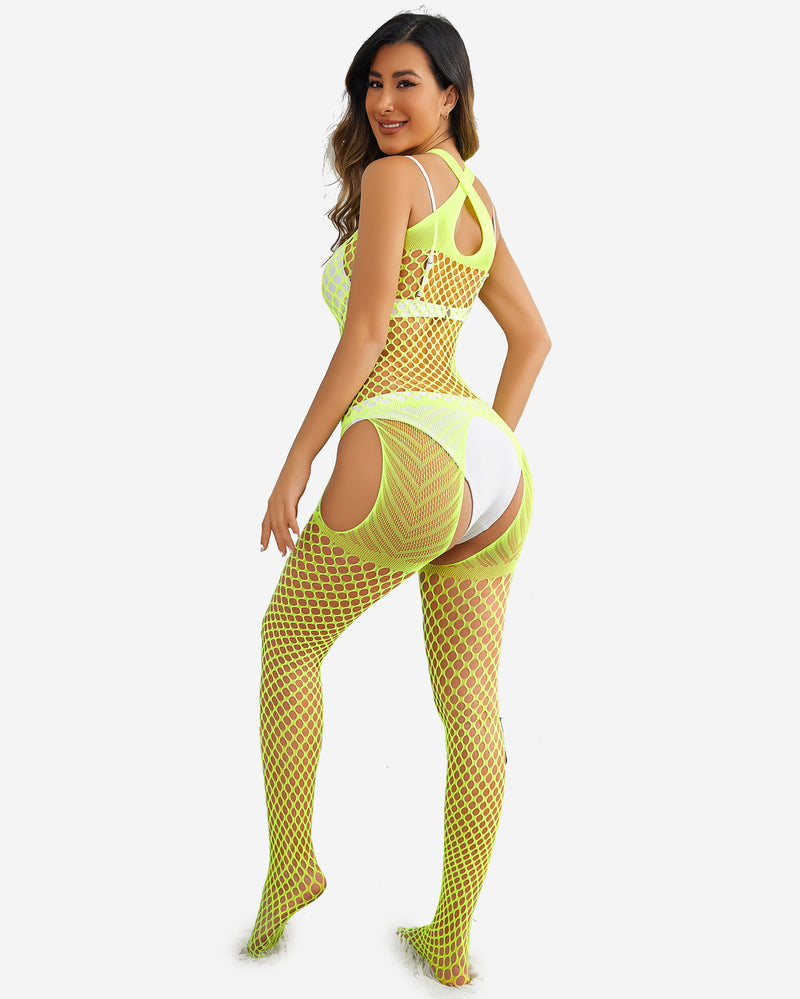 Macacão de Meia Calça Elegante