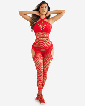 Macacão de Meia Calça Elegante