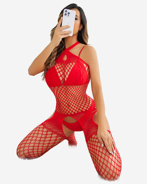 Macacão de Meia Calça Elegante